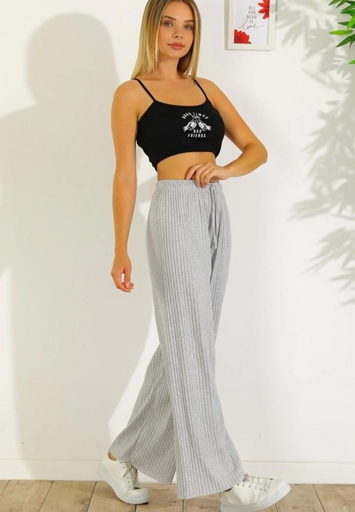 Pantalon dama lungi Engros, Plisat