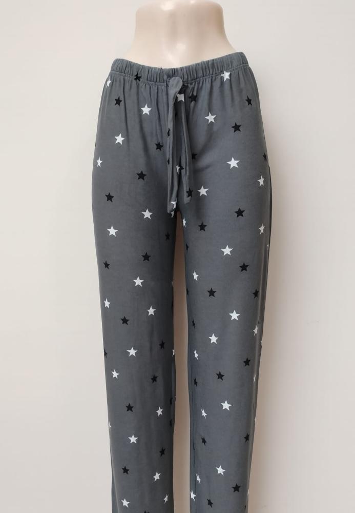 Pantaloni dama din suet ,culoare gri ,En-gros