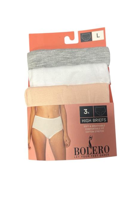 Chilot dama clasic, Set 3 Bucăți,Culoare diversificata, Engros