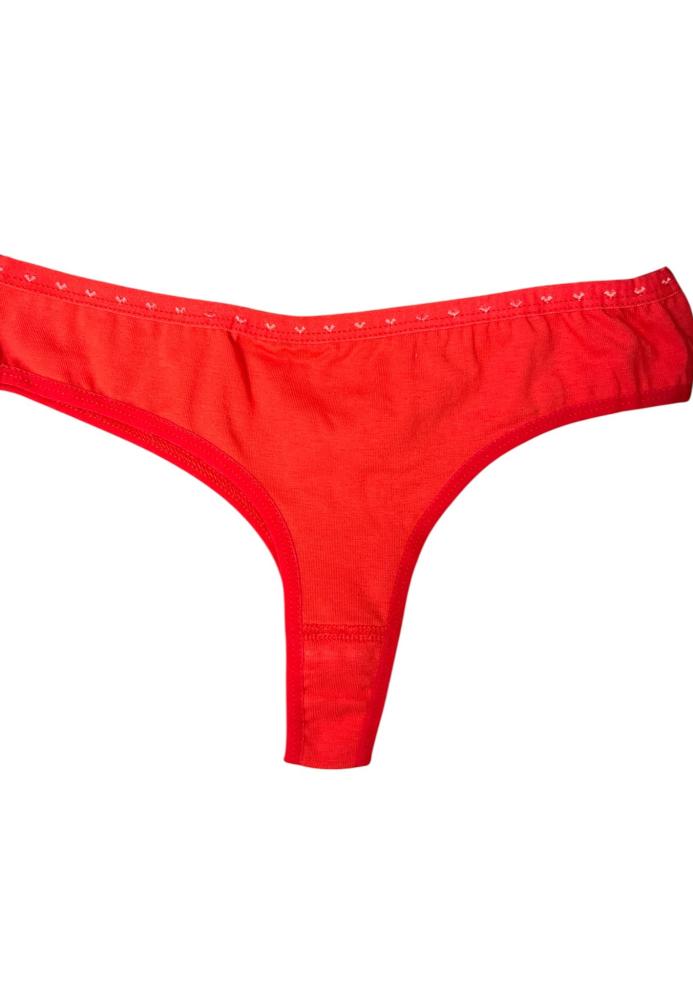 Chiloti Dama, Tanga ,Culoare Rosu, Engros