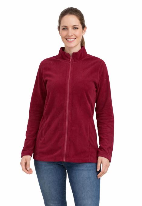 Hanorac dama ,Polar ,culoare visiniu , Engros