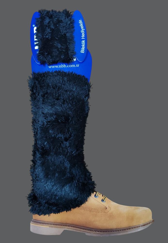 jambier pufos , Negru