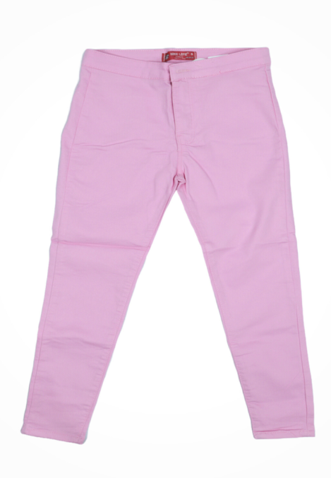 Blugi Damă Skinny Talie înaltă – Material Elastic, Subțire, Culoare Mov Deshis ,Engros