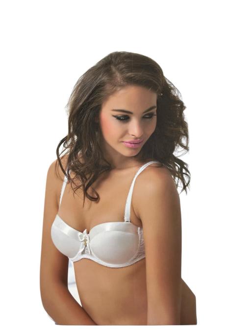 Sutien NBB cu Push-up , Alb Engros