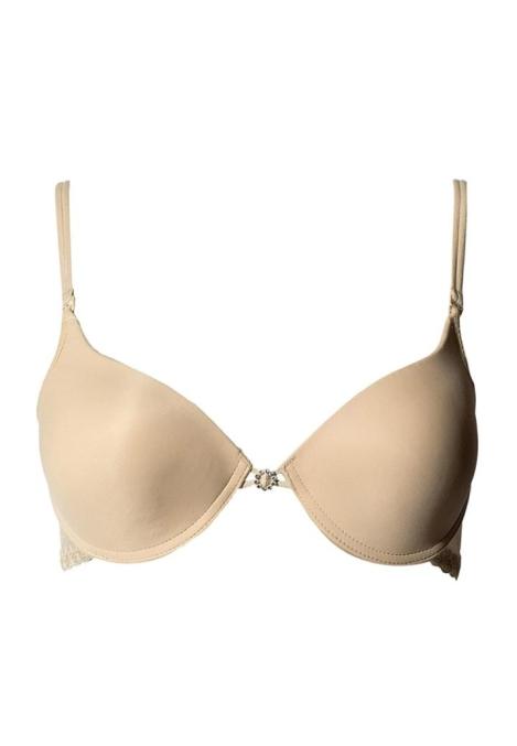 Sutien NBB cu Push-Up, Culoare Bej ,Engros