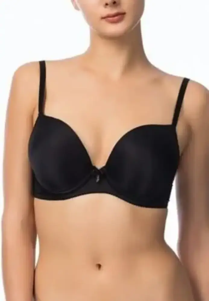 Sutien NBB cu Push-up Dublu Negru Engros