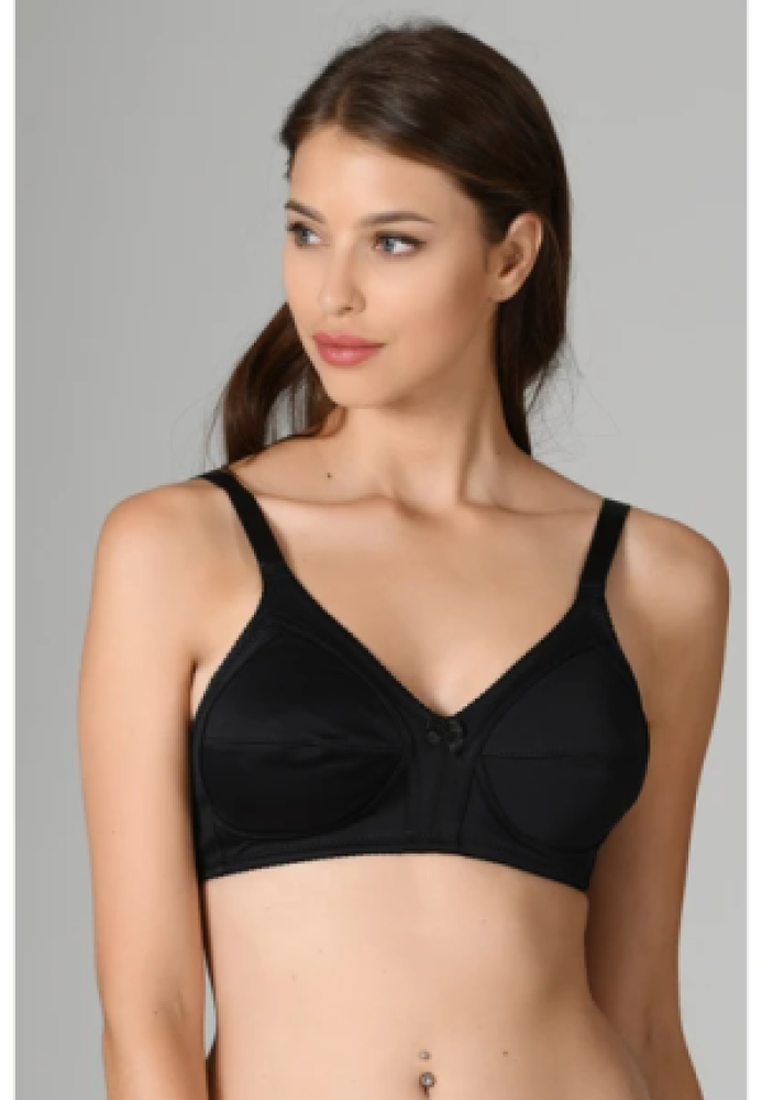 Sutien NBB Damă Bumbac Minimizer ,Negru, Engros
