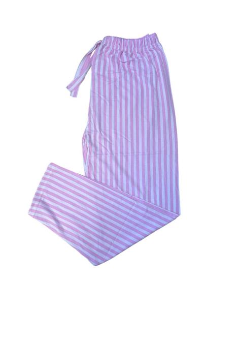 Pantaloni de Pijama Dama Lungi,Big Size,Culoare Roz, Engros