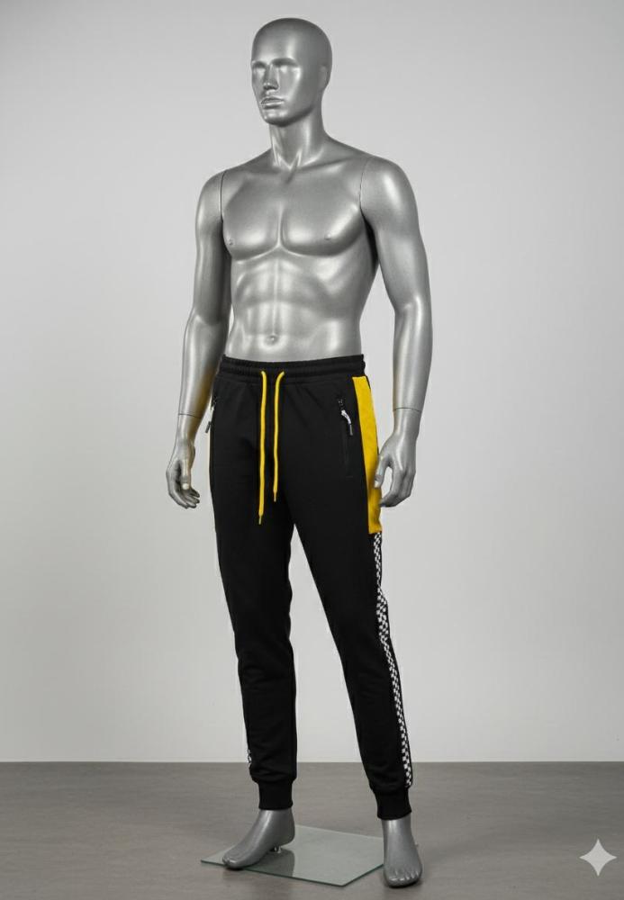 Pantaloni de sport barbat ,culoare negru ,Engros