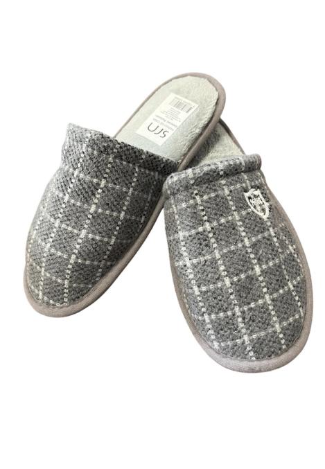 Papuci de Casă pentru Bărbați, Gri ,Engros