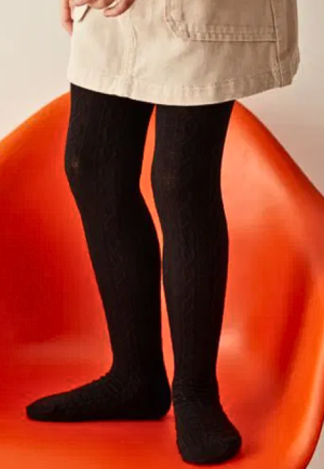 Dres fetițe Penti Pretty ,,Karina'', bumbac- imprimeu tricotat negru Engros