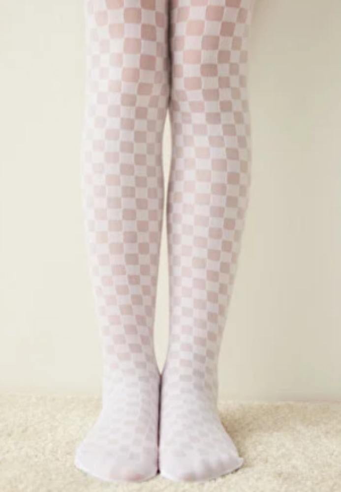 Dres fetițe Penti Young „Little Dama”, 30 den- mat, imprimeu carouri, Engros