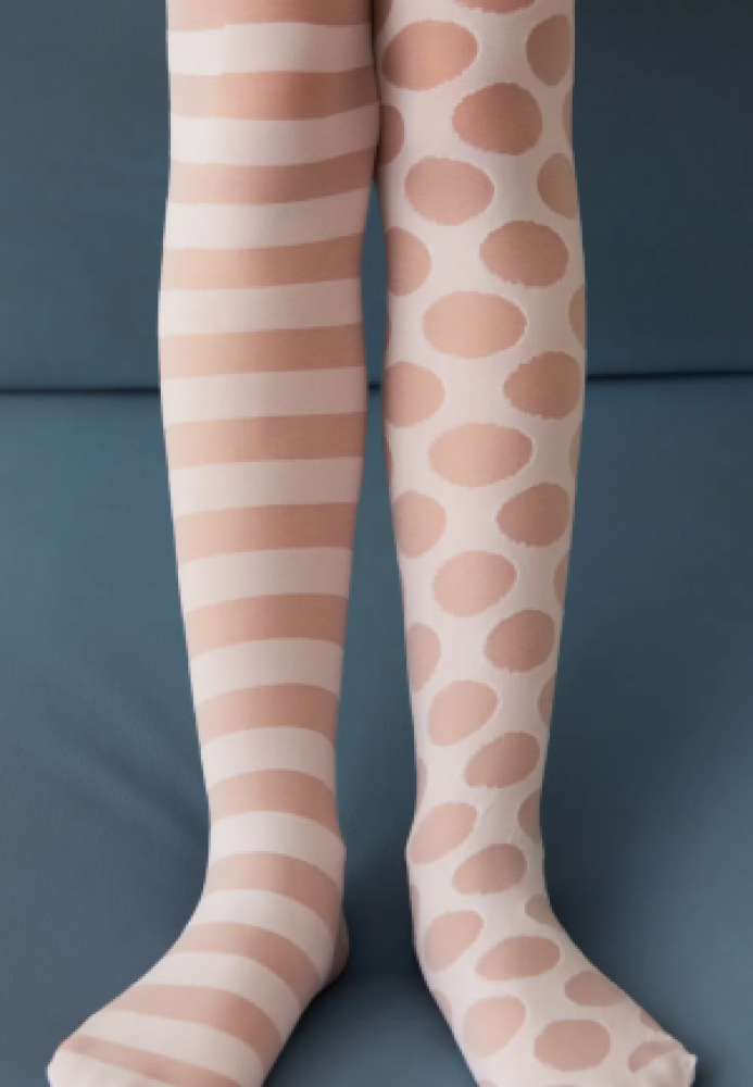 Dres fetițe Penti Young „Lolipop”, 30 den- mat, alb Engros