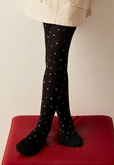 Dres fetițe Penti Young ,,Sim Star" 40 DEN- mat, culoare negru Engros