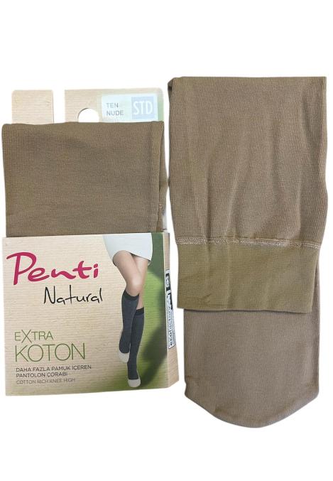 Șosete Penti ,,Ekstra Koton" până la genunchi 70 DEN – Culoare Nude Engros