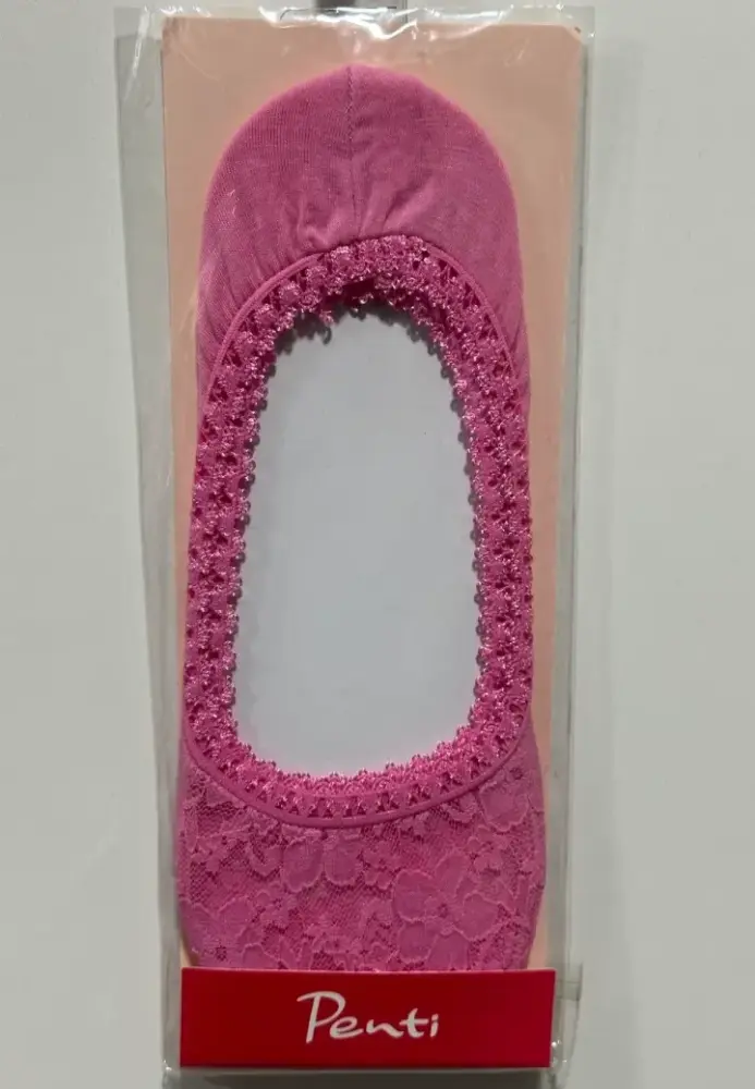 Talpici Penti"Flower Lace" cu Dantelă Înflorată – Culoare Fuchsia Engros