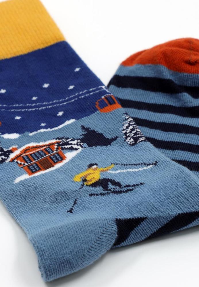 Șosete Bărbătești Organice Fără Cusătură,Colorate , Engros