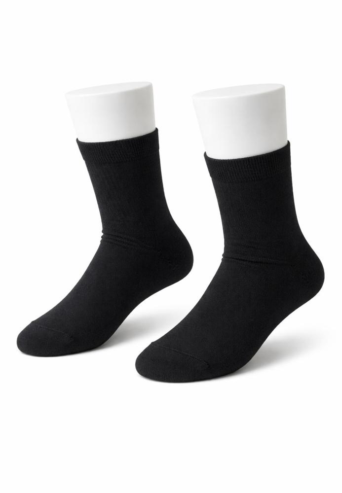 Sosete Bărbați 3/set,Inalte,Interior Flausat,Culoare Negru ,En-gros