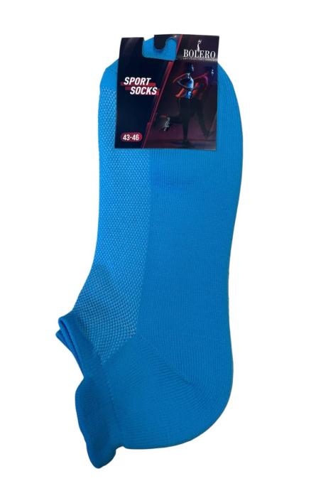 Sosete Bărbați ,Scurte ,Culoare Turcoaz, Engros
