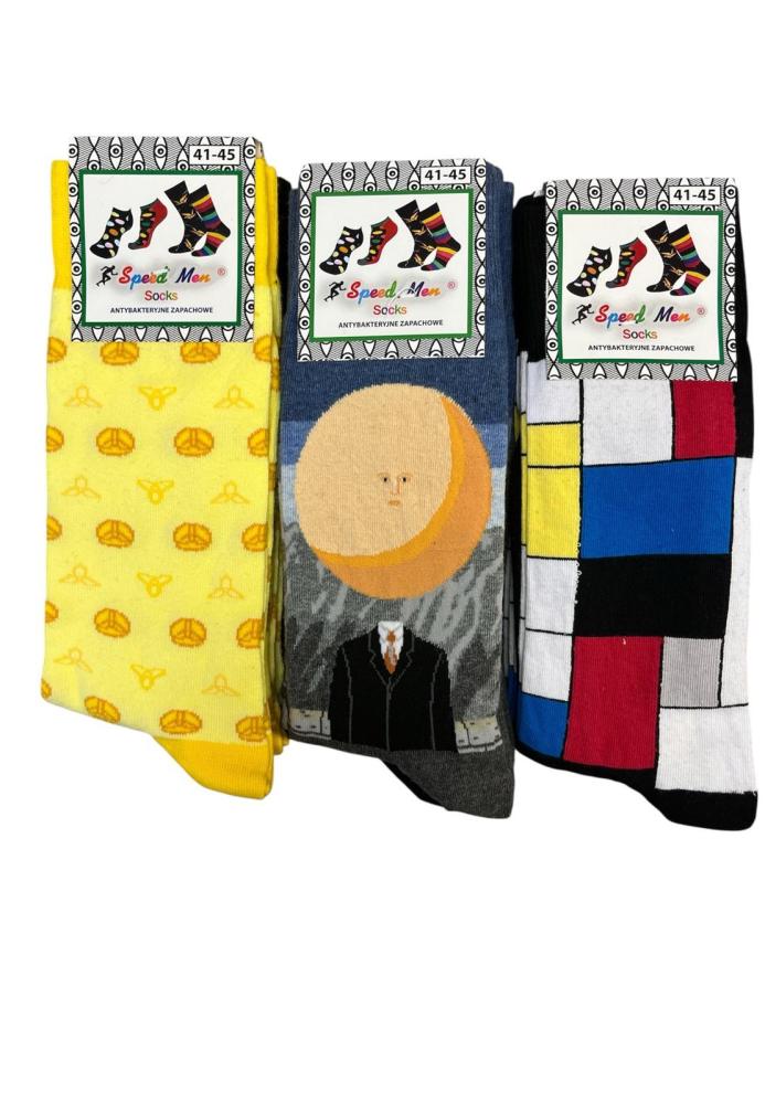 Sosete Vesele Barbati ,Culori Diversificate, Engros