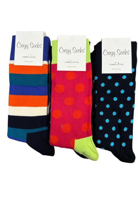 Sosete Vesele Barbati ,Culori Diversificate, Engros