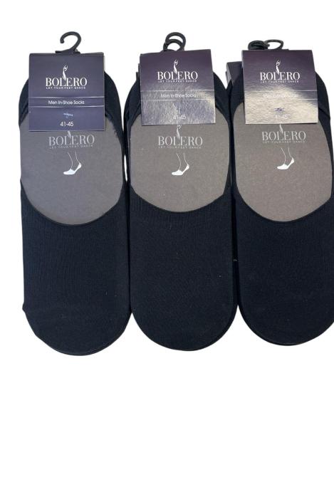 Talpici Barbati fara Cusaturi,Culoare Negru,Engros