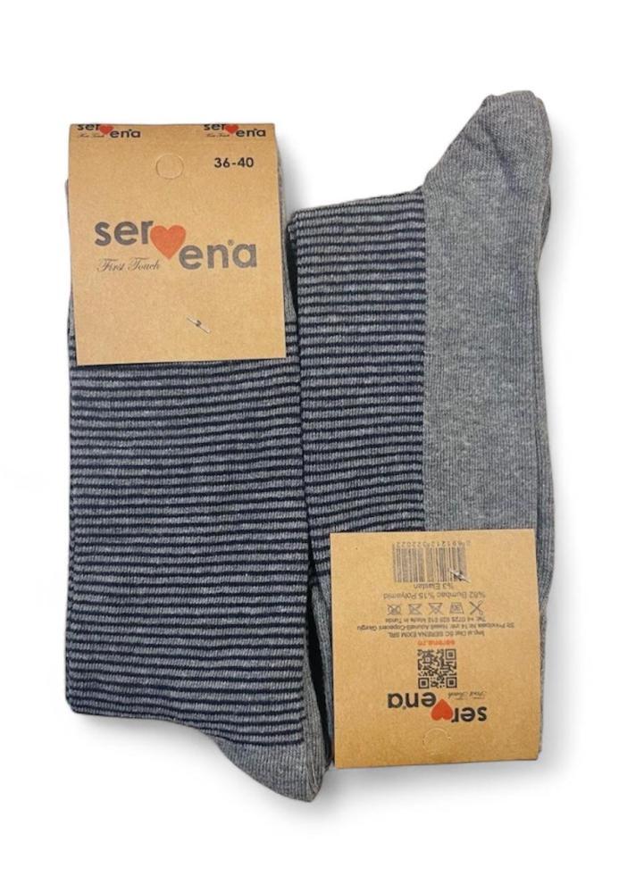 Șosete Unisex,,Inalte,Culoare Gri ,Engros