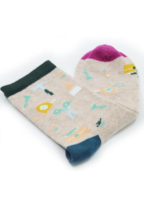 Șosete damă organice fără cusătură ,colorate ,Engros