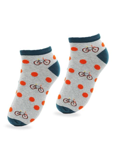 Șosete damă organice fără cusătură , multicolore,Engros