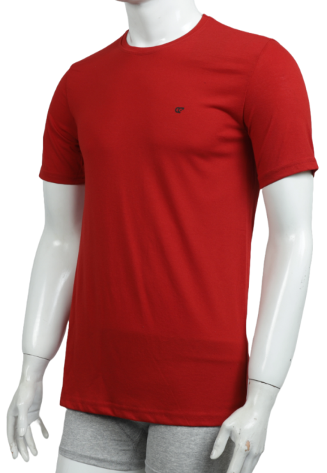 Tricou Bărbați Basic ,Culoare Rosu,Engros